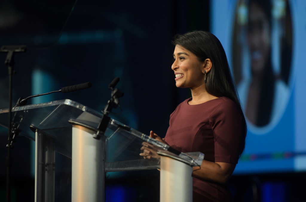 Photo of Sabrina Talukder at the 2016 Annual Dinner