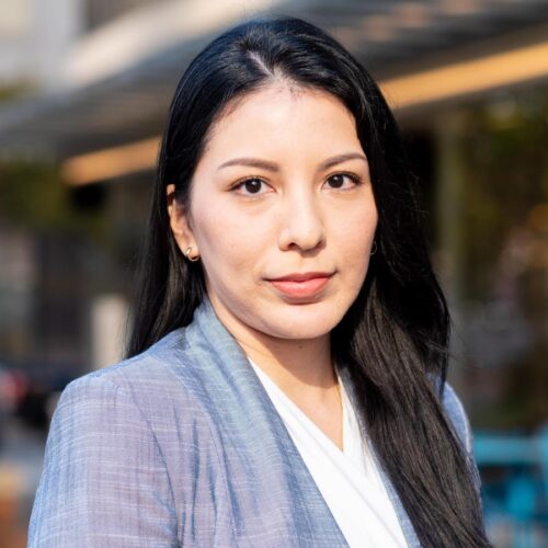 Headshot of Maria Garcia-Syngros
